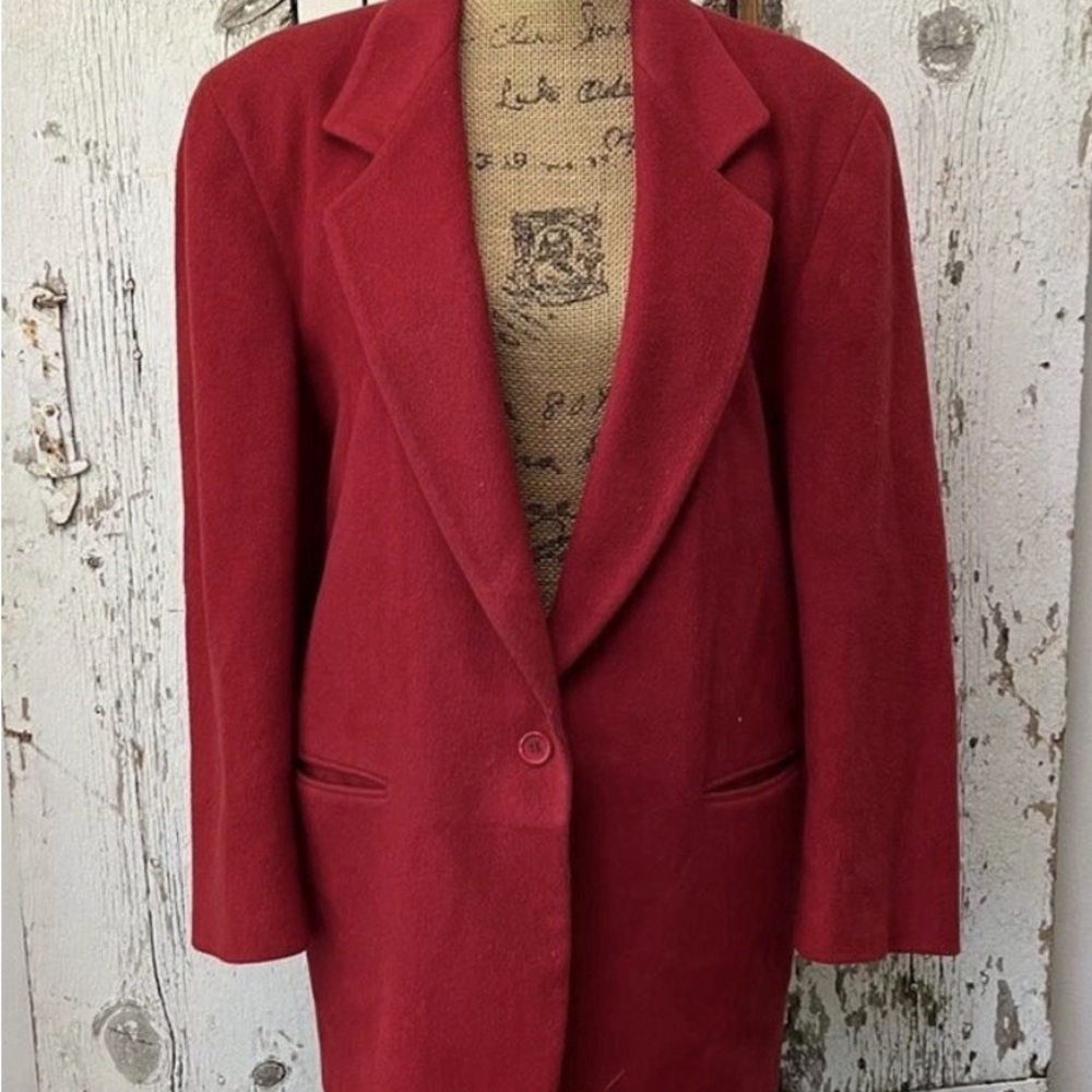 L.L. Bean Women's Scarlet Blazer size 14R